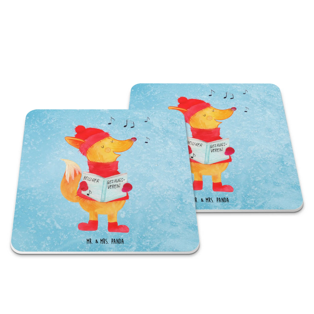 Untersetzer Set Fuchs Sänger Untersetzer für Gläser, Hitzebeständiger Untersetzer, Tassenuntersetzer, Glasuntersetzer, Tischuntersetzer, Untersetzer Rund, Untersetzer für Tassen, Untersetzer Eckig, Untersetzer Set, Coaster, Handgemachter Untersetzer, Untersetzer Motiv, Untersetzer, Getränkeuntersetzer, Nikolaus, Advent, Wintermotiv, Winter, Weihnachten, Weihnachtsdeko, Heiligabend, Füchse, Weihnachtslieder, Geschenk Sänger, Singen, Sänger, Fuchs
