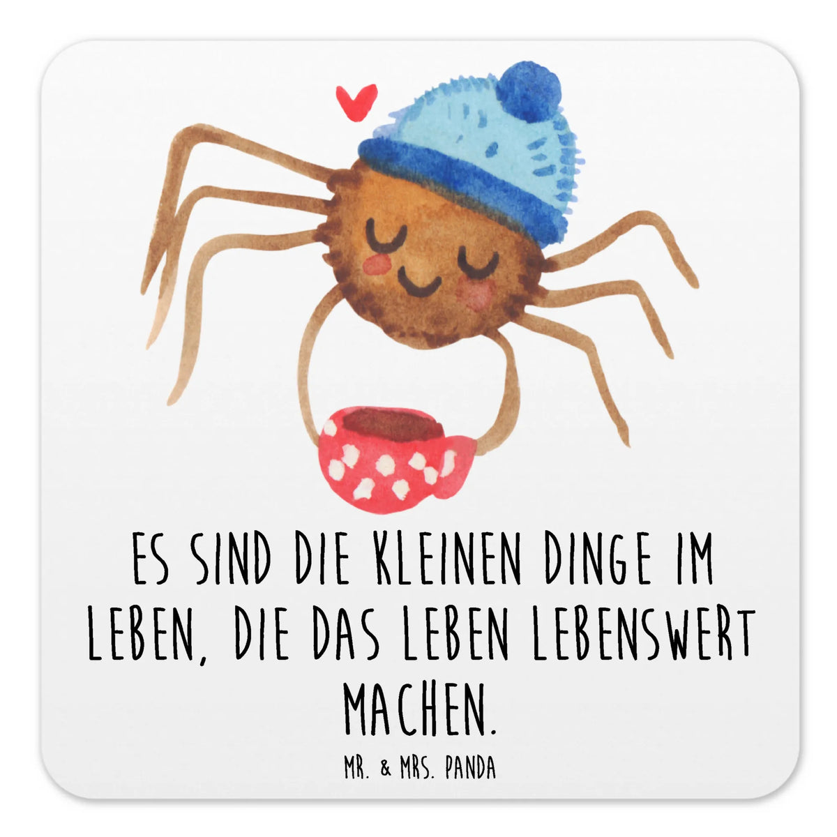 Coaster Set Spider Agathe coffee Spider Agathe, Spider