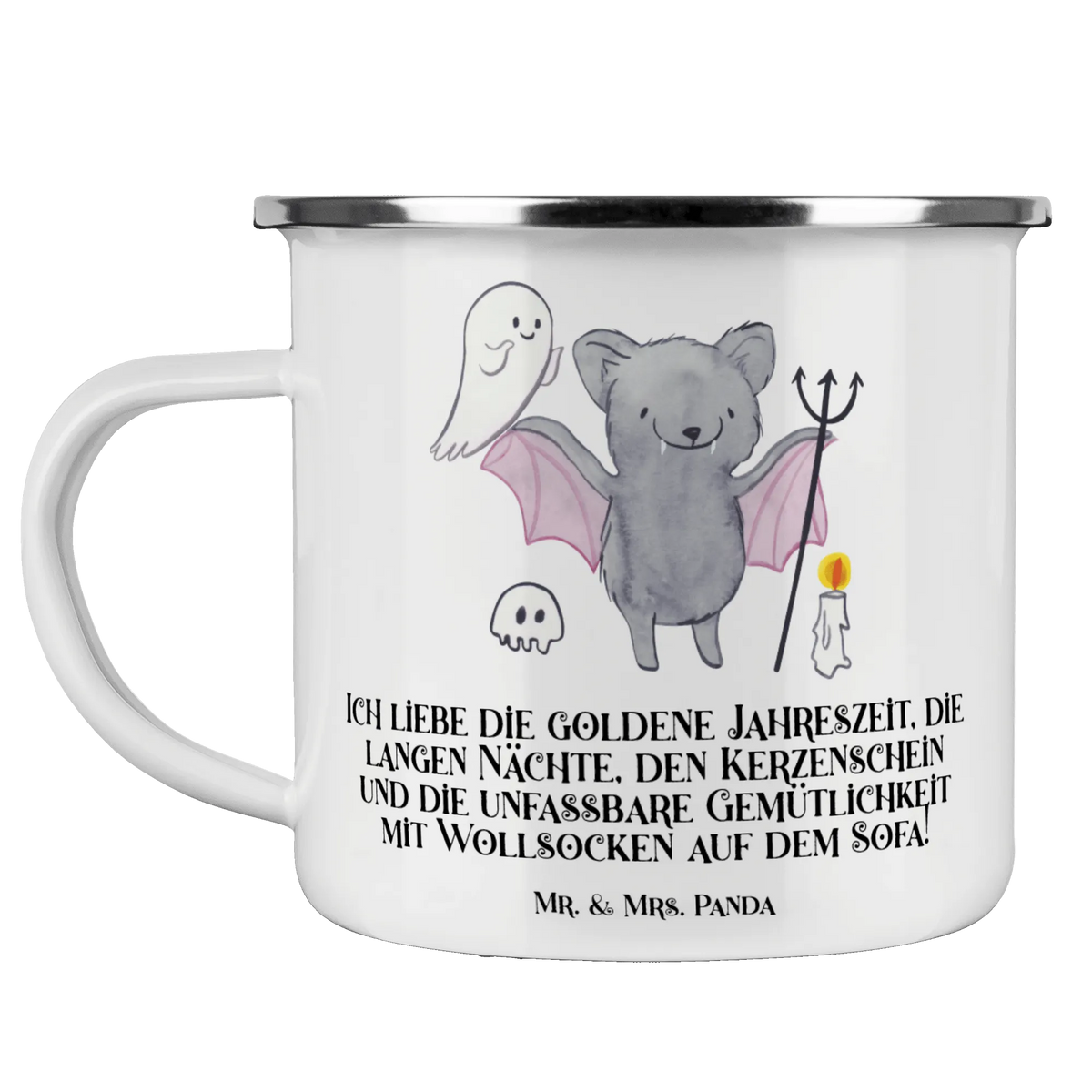 Camping Emaille Tasse Herbstgemütlichkeit Halloween Campingtasse, Blechtasse, Emaille Tasse, Tasse Emaille, Emaille Becher, Campingbecher, Outdoor Tasse, wanderbecher, Emailletasse, Haferl, Teetasse, emaillebecher, Reisebecher, Outdoor Becher, Pott, wandertasse, Kaffeepott, outdoortasse, blechbecher, becher emaille, metallbecher, Teebecher, Motivtasse, reisetasse, Dekoration, Geschenke, Schenken, Deko, Halloween, Martinssingen