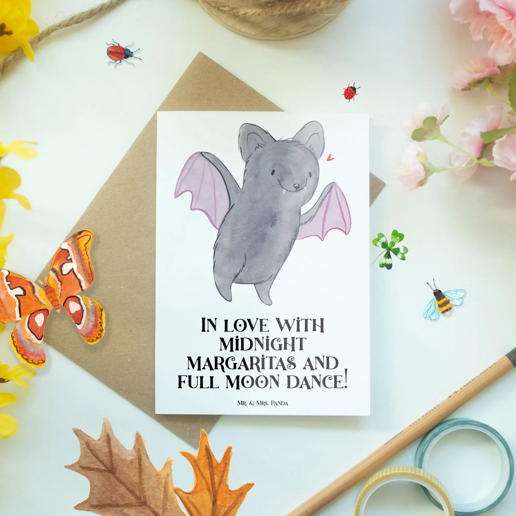 Greetings card In love with midnight margaritas and full moon dance! Ansichtskarten, Hochzeitskarte, Grußkarte, Klappkarte, Einladungskarte, Karte, Geburtstagskarte, Glückwunschkarte, Halloween, Deko, Martinssingen, Dekoration, Geschenke, Schenken