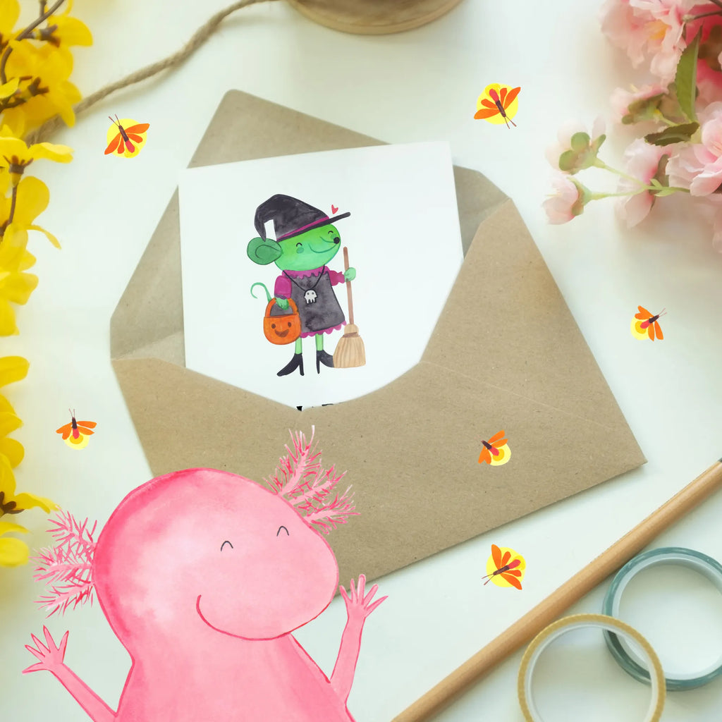 Greetings card Ich habe einen DNA-Test gemacht - ich bin eine Hexe! Geburtstagskarte, Ansichtskarten, Glückwunschkarte, Grußkarte, Karte, Einladungskarte, Klappkarte, Hochzeitskarte, Halloween, Deko, Martinssingen, Dekoration, Geschenke, Schenken