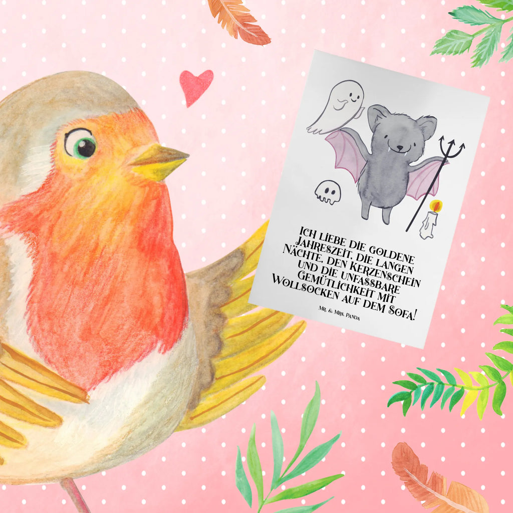 Grußkarte Herbstgemütlichkeit Halloween Geburtstagskarte, Ansichtskarten, Karte, Hochzeitskarte, Einladungskarte, Klappkarte, Glückwunschkarte, Grußkarte, Halloween, Deko, Martinssingen, Dekoration, Geschenke, Schenken