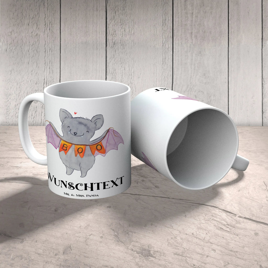 Personalisierte Tasse Fledermaus Boo Wunschname, Personalisierte Tasse, Tasse mit Namen, Namen, Tasse, Namenstasse, Personalisiert, Drucken, Halloween, Deko, Martinssingen, Dekoration, Geschenke, Schenken