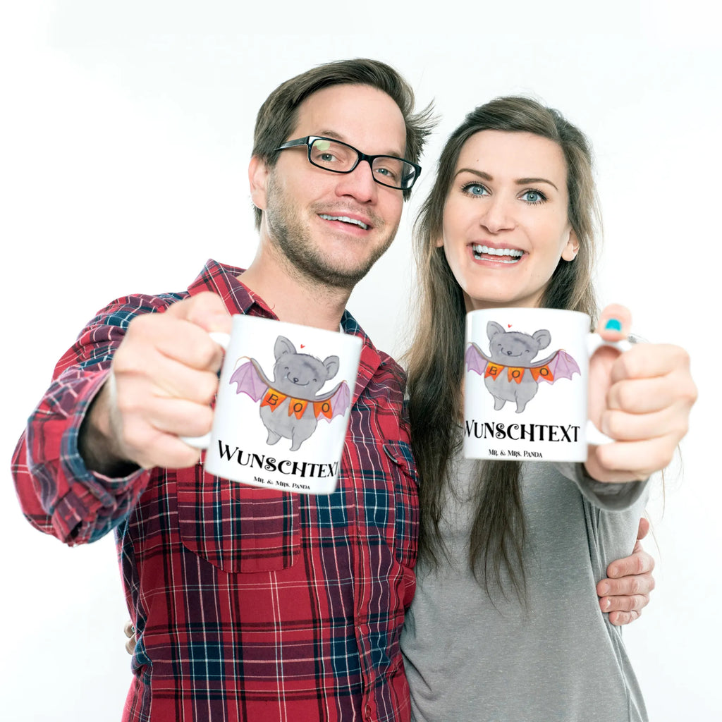 Personalisierte Tasse Fledermaus Boo Wunschname, Personalisierte Tasse, Tasse mit Namen, Namen, Tasse, Namenstasse, Personalisiert, Drucken, Halloween, Deko, Martinssingen, Dekoration, Geschenke, Schenken