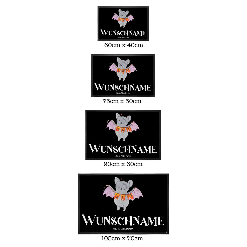 Personalisierte Fußmatte Fledermaus Boo Haustürmatte personalisiert, Wunschnamen, Fußmatte bedrucken, Personalisierte Fußmatte, Bedrucken, Personalisieruung, Fußmatte mit Namen, Namensfussmatte, Türvorleger mit Namen, Türvorleger personalisiert, Personalisiert, Halloween, Deko, Martinssingen, Dekoration, Geschenke, Schenken