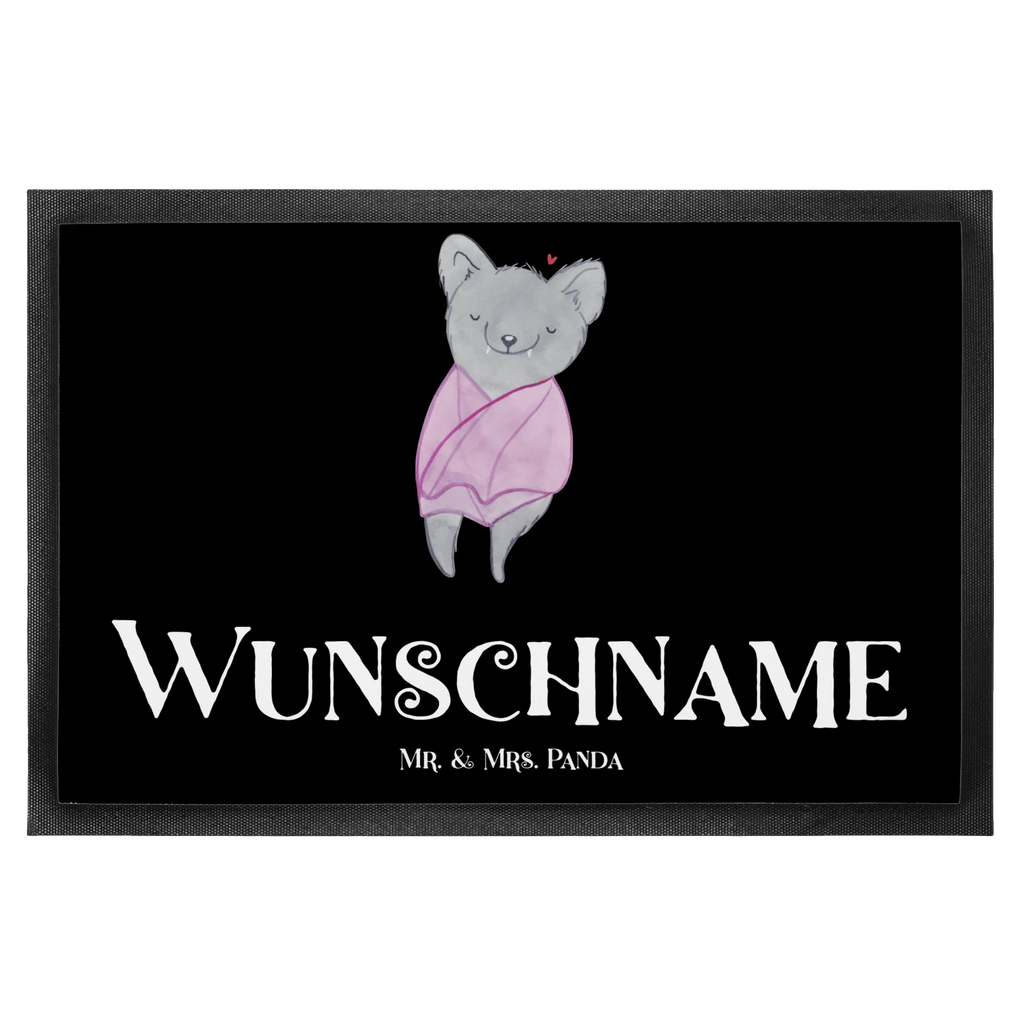 Personalisierte Fußmatte Fledermaus Chillt Türvorleger personalisiert, Fußmatte bedrucken, Bedrucken, Türvorleger mit Namen, Personalisiert, Personalisierte Fußmatte, Fußmatte mit Namen, Namensfussmatte, Personalisieruung, Wunschnamen, Haustürmatte personalisiert, Halloween, Deko, Martinssingen, Dekoration, Geschenke, Schenken