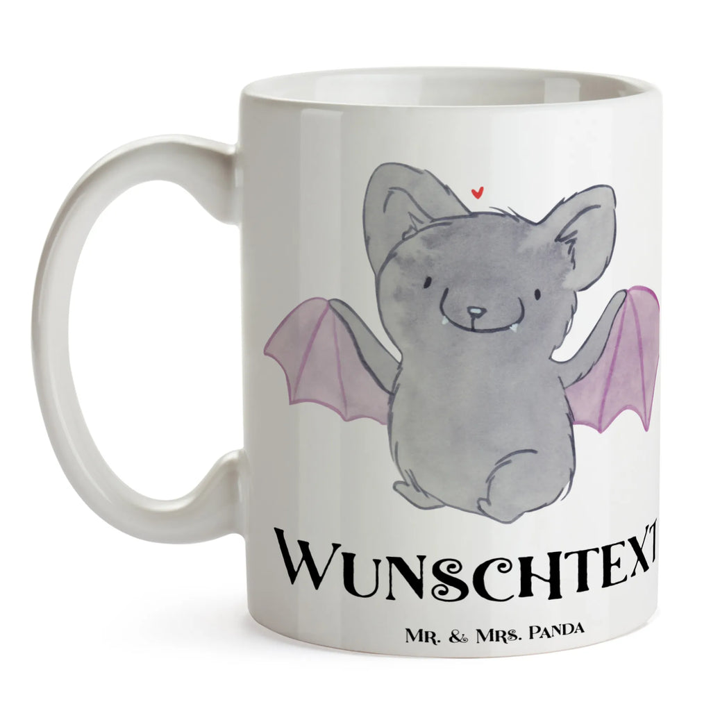 Personalisierte Tasse Fledermaus Classic Personalisiert, Personalisierte Tasse, Tasse, Namen, Drucken, Wunschname, Tasse mit Namen, Namenstasse, Halloween, Deko, Martinssingen, Dekoration, Geschenke, Schenken