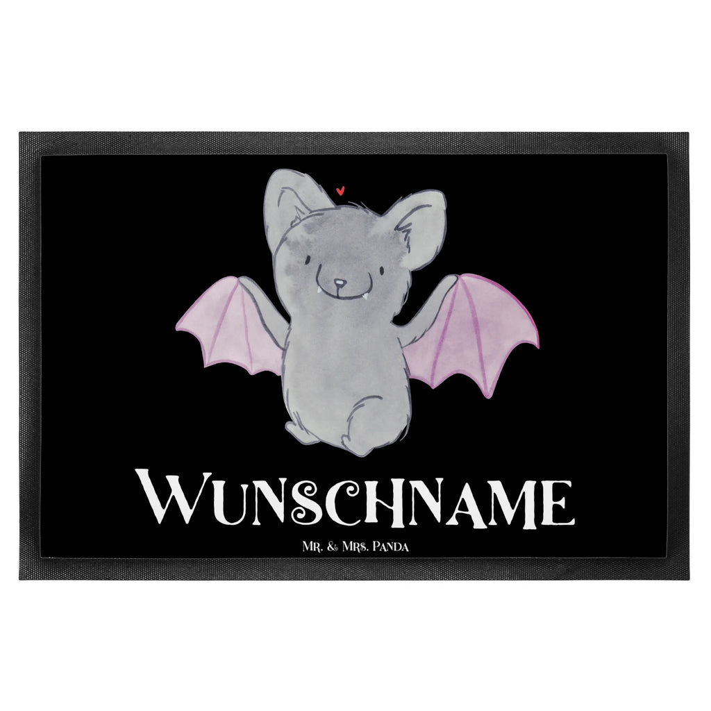 Personalized doormat Bat Classic Haustürmatte personalisiert, Fußmatte bedrucken, Personalisieruung, Namensfussmatte, Türvorleger personalisiert, Personalisiert, Fußmatte mit Namen, Bedrucken, Türvorleger mit Namen, Personalisierte Fußmatte, Wunschnamen, Halloween, Deko, Martinssingen, Dekoration, Geschenke, Schenken