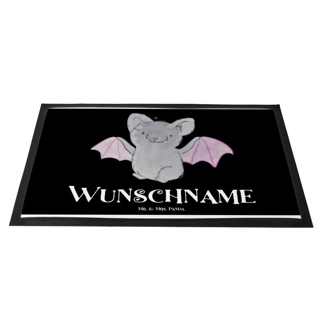 Personalized doormat Bat Classic Haustürmatte personalisiert, Fußmatte bedrucken, Personalisieruung, Namensfussmatte, Türvorleger personalisiert, Personalisiert, Fußmatte mit Namen, Bedrucken, Türvorleger mit Namen, Personalisierte Fußmatte, Wunschnamen, Halloween, Deko, Martinssingen, Dekoration, Geschenke, Schenken
