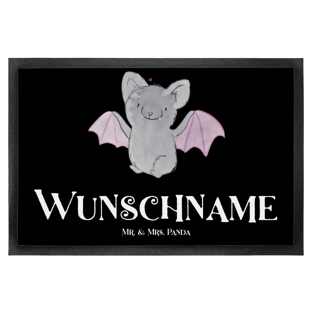 Personalized doormat Bat Classic Haustürmatte personalisiert, Fußmatte bedrucken, Personalisieruung, Namensfussmatte, Türvorleger personalisiert, Personalisiert, Fußmatte mit Namen, Bedrucken, Türvorleger mit Namen, Personalisierte Fußmatte, Wunschnamen, Halloween, Deko, Martinssingen, Dekoration, Geschenke, Schenken