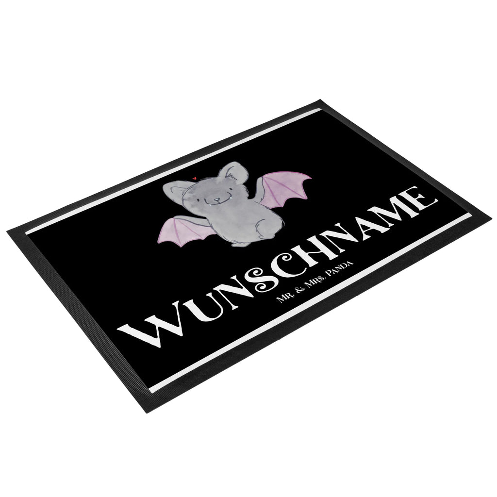Personalized doormat Bat Classic Haustürmatte personalisiert, Fußmatte bedrucken, Personalisieruung, Namensfussmatte, Türvorleger personalisiert, Personalisiert, Fußmatte mit Namen, Bedrucken, Türvorleger mit Namen, Personalisierte Fußmatte, Wunschnamen, Halloween, Deko, Martinssingen, Dekoration, Geschenke, Schenken