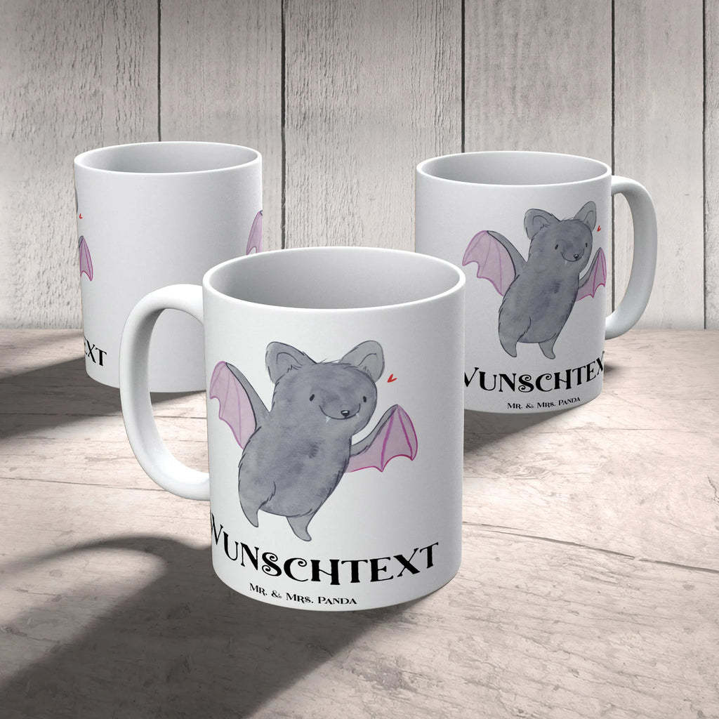 Personalised cup Bat Frighten Wunschname, Personalisierte Tasse, Namenstasse, Drucken, Personalisiert, Tasse mit Namen, Namen, Tasse, Halloween, Deko, Martinssingen, Dekoration, Geschenke, Schenken