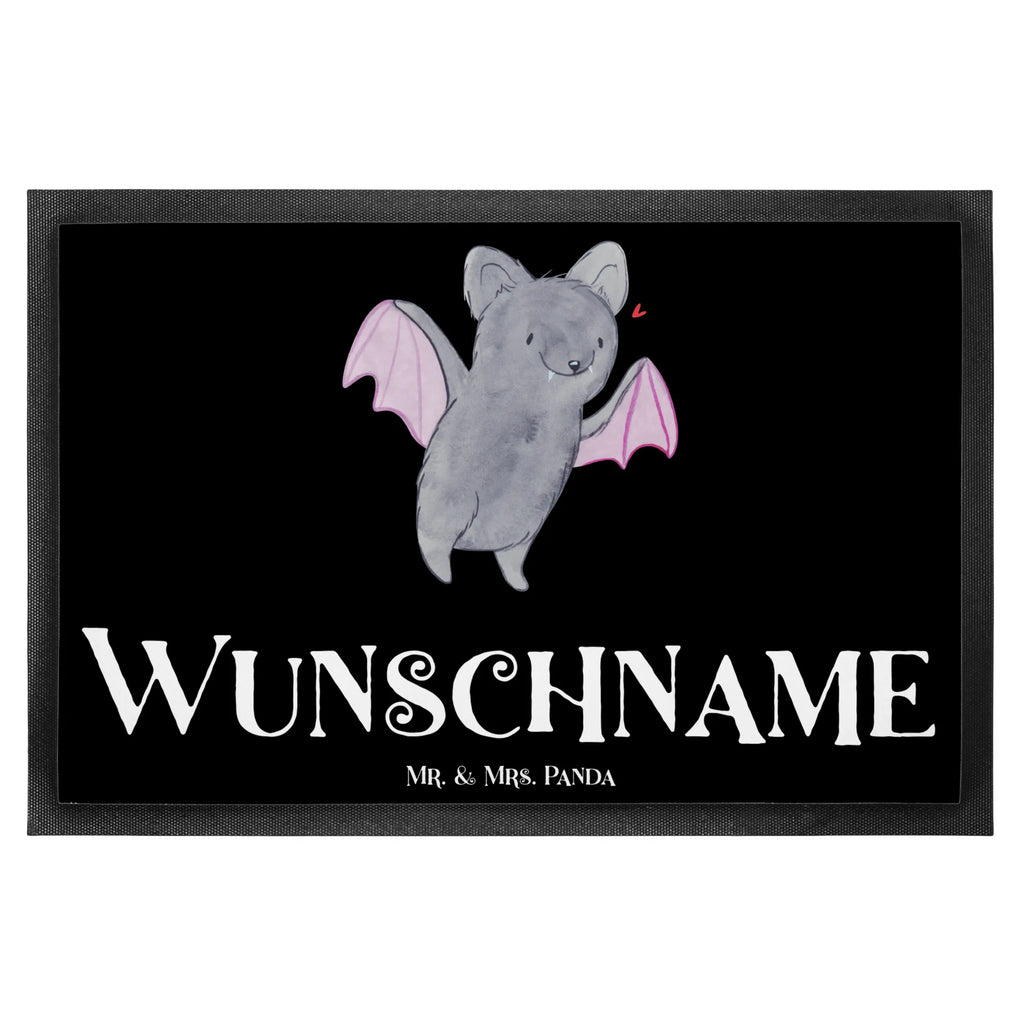 Personalized doormat Bat Frighten Türvorleger mit Namen, Haustürmatte personalisiert, Personalisieruung, Personalisierte Fußmatte, Bedrucken, Fußmatte bedrucken, Wunschnamen, Türvorleger personalisiert, Personalisiert, Namensfussmatte, Fußmatte mit Namen, Halloween, Deko, Martinssingen, Dekoration, Geschenke, Schenken