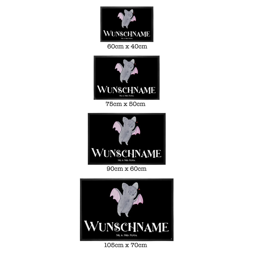 Personalized doormat Bat Frighten Türvorleger mit Namen, Haustürmatte personalisiert, Personalisieruung, Personalisierte Fußmatte, Bedrucken, Fußmatte bedrucken, Wunschnamen, Türvorleger personalisiert, Personalisiert, Namensfussmatte, Fußmatte mit Namen, Halloween, Deko, Martinssingen, Dekoration, Geschenke, Schenken
