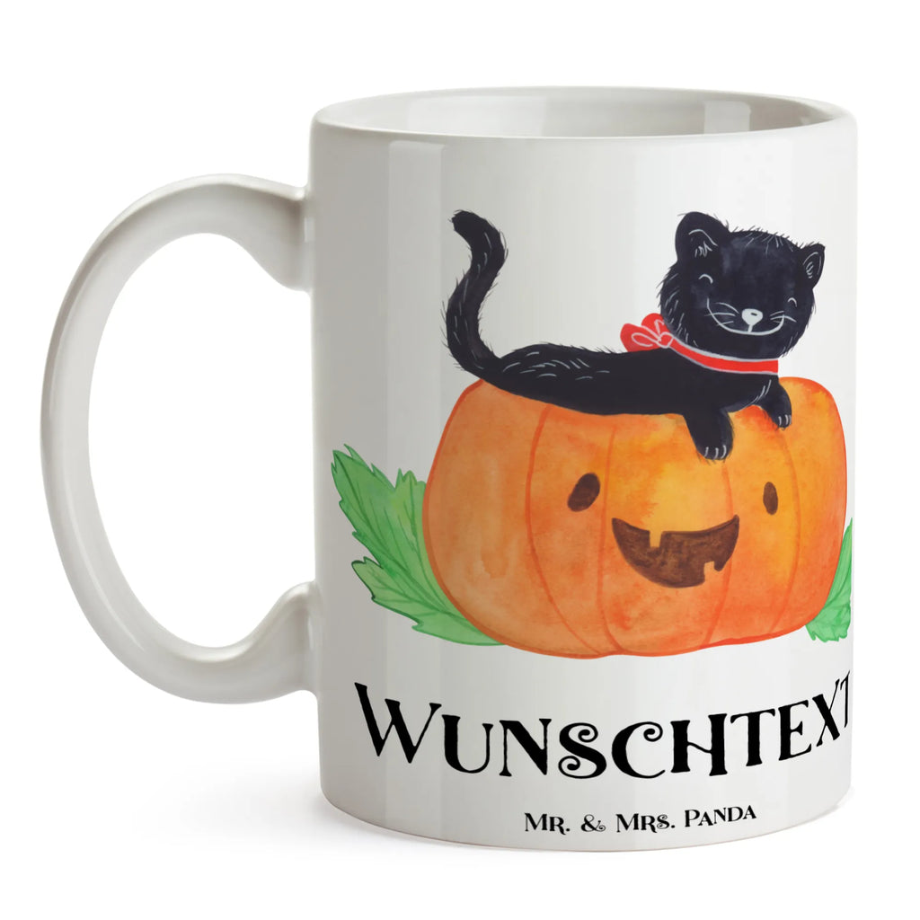Personalisierte Tasse Schwarze Katze Tasse, Tasse mit Namen, Drucken, Namen, Personalisiert, Personalisierte Tasse, Namenstasse, Wunschname, Halloween, Deko, Martinssingen, Dekoration, Geschenke, Schenken