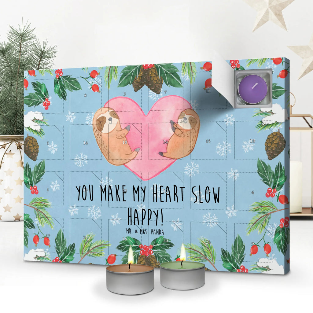 Scented candle advent calendar sloths Heart Loving, Two, gift for him, gift for her, Love gift, Together, anniversary gift, Proposal of marriage, Marriage, Valentine&#39;s Day Gift for Women Love Gift Anniversary Wedding Anniversary Party Favor Gift for Girlfriend Gift for Partner Boyfriend Gift Token of Love for Men for Husband