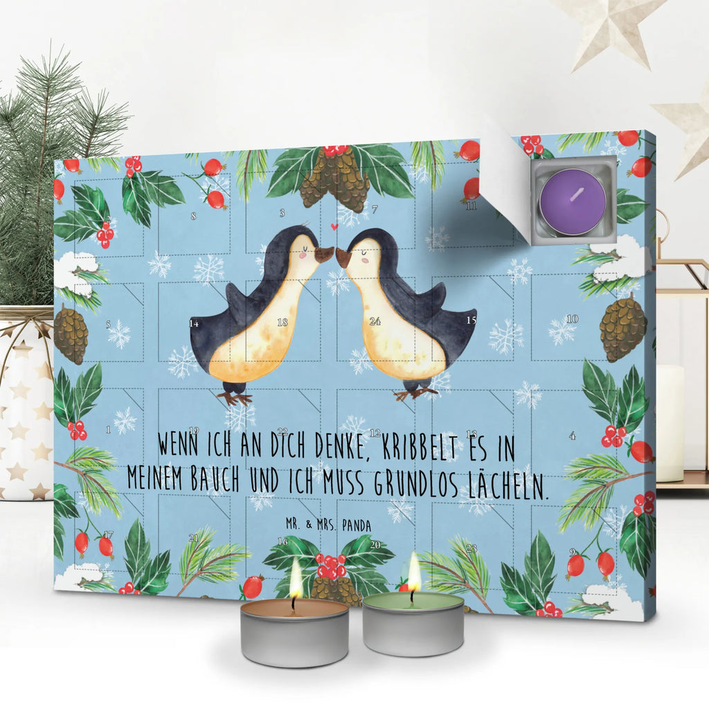 Scented candle advent calendar penguins kiss Loving, Two, gift for him, gift for her, Love gift, Together, anniversary gift, Proposal of marriage, Marriage, Valentine&#39;s Day Gift for Women Love Gift Anniversary Wedding Anniversary Party Favor Gift for Girlfriend Gift for Partner Boyfriend Gift Token of Love for Men for Husband