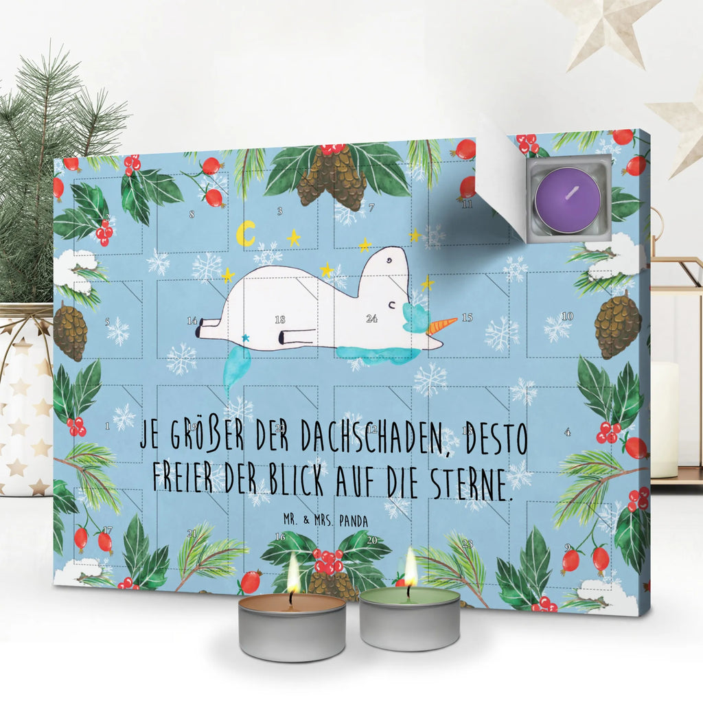 Scented candle advent calendar unicorn starry sky girlfriend gift, girlfriend present, stars, heaven