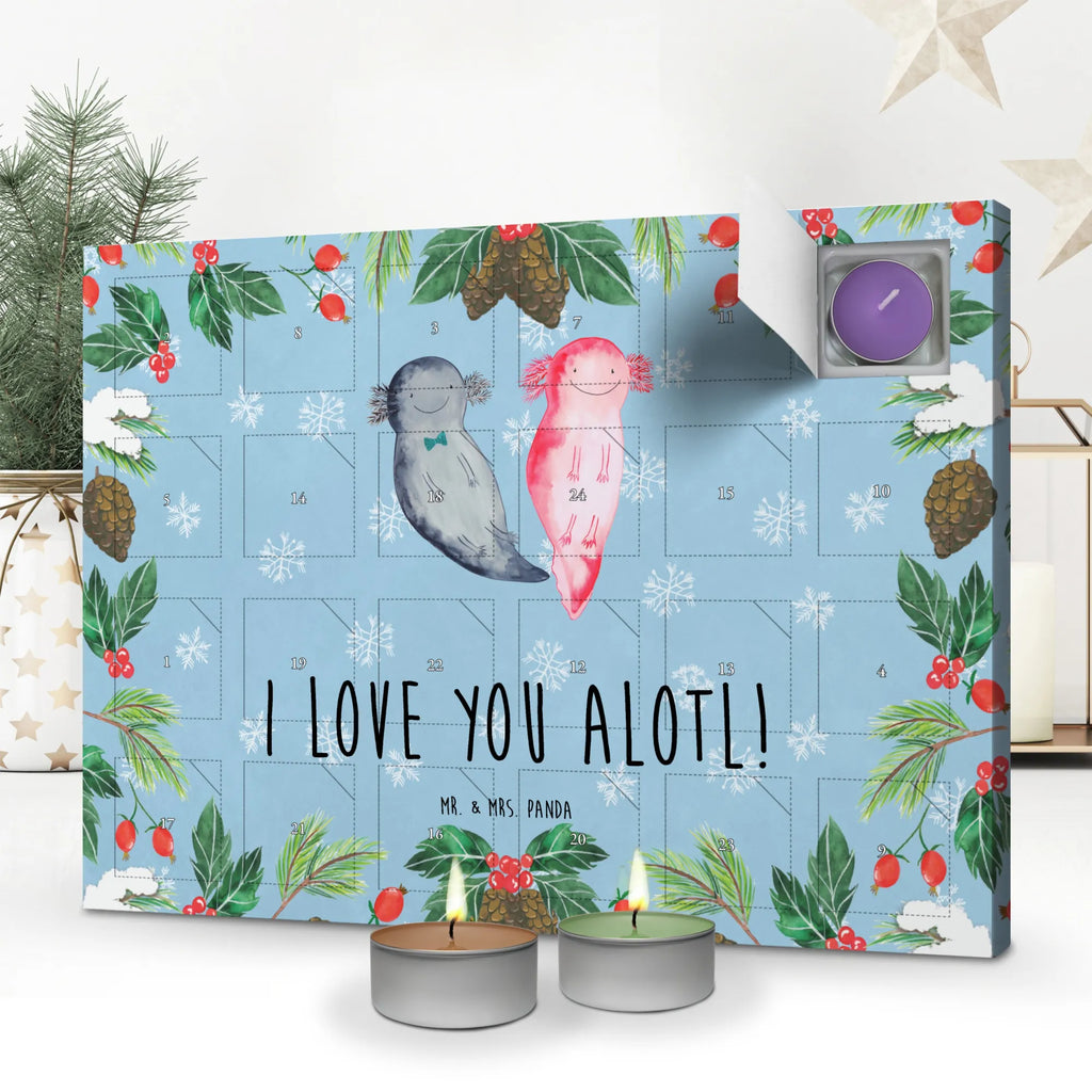 Scented candle advent calendar axolotl Love Loving, Two, gift for him, gift for her, Love gift, Together, anniversary gift, Proposal of marriage, Marriage, Valentine&#39;s Day Gift for Women Love Gift Anniversary Wedding Anniversary Party Favor Gift for Girlfriend Gift for Partner Boyfriend Gift Token of Love for Men for Husband
