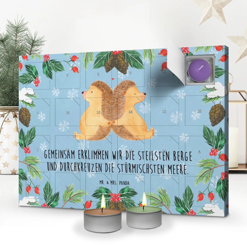 Scented candle advent calendar Hedgehogs holding hands Loving, Two, gift for him, gift for her, Love gift, Together, anniversary gift, Proposal of marriage, Marriage, anniversary, wedding, love gift, great love, love message, gift for two, favourite person, proof of love, hedgehog love, togetherness