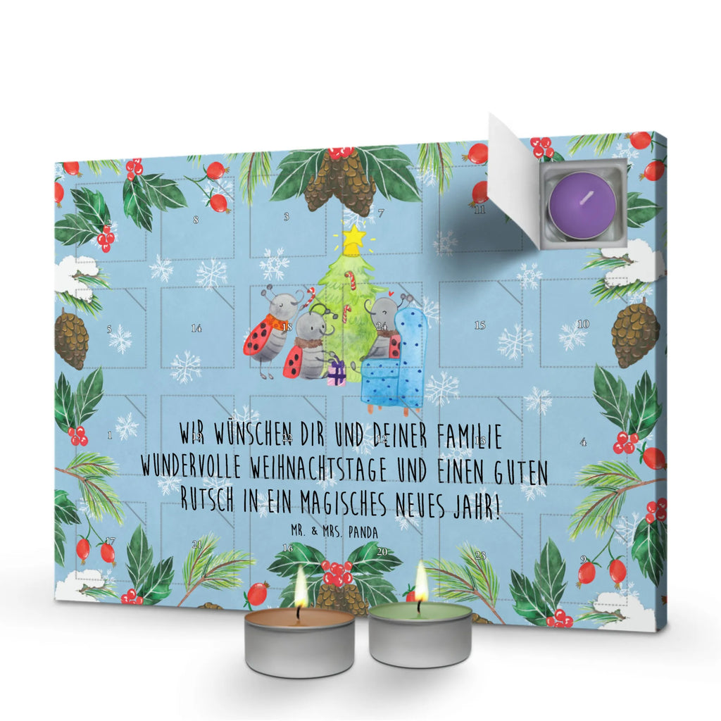 Scented candle advent calendar Christmas Smörle Christmas time, snow