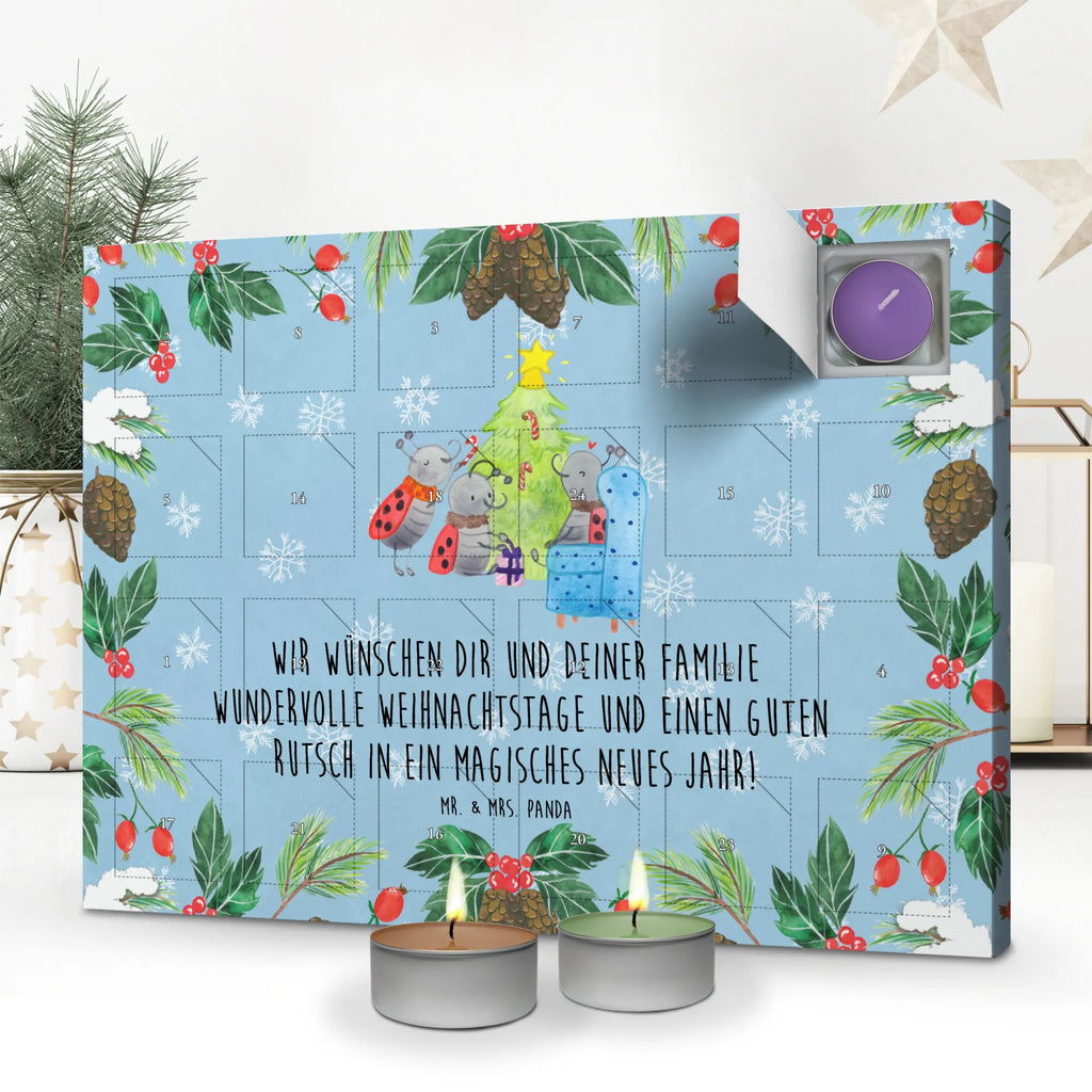 Scented candle advent calendar Christmas Smörle Christmas time, snow