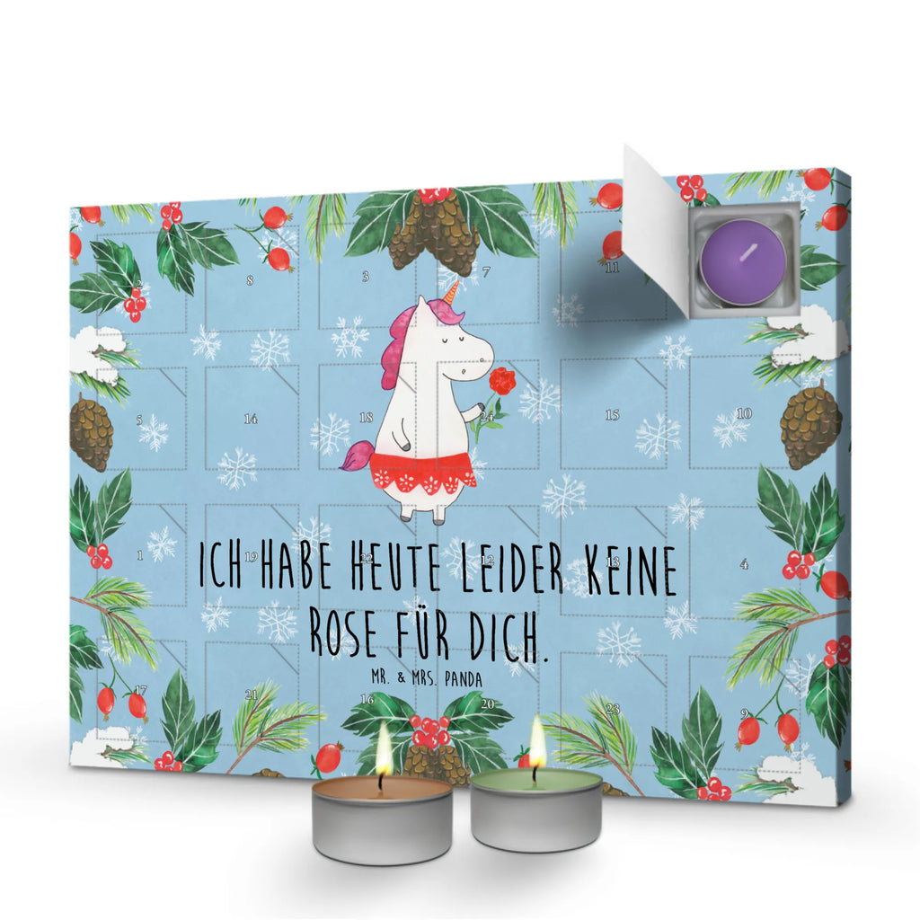 Scented candle advent calendar unicorn lady girlfriend, divorce, woman, fine lady