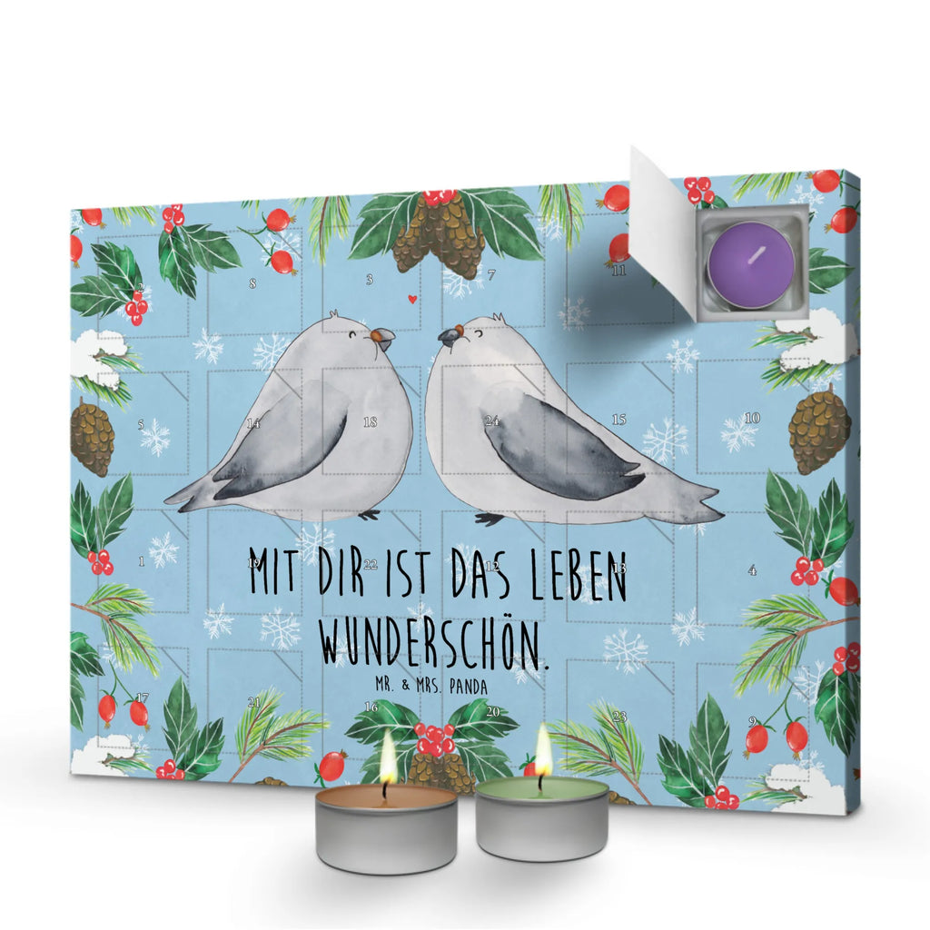 Scented candle advent calendar Turtledoves in love Loving, Two, gift for him, gift for her, Love gift, Together, anniversary gift, Proposal of marriage, Marriage, Turtledove, Wedding anniversary, Doves, Proof of love, Engaged, Gift Friend, Married, In love, Gift Wedding, Anniversary, Friend, Gift Girlfriend, Turtle doves, Girlfriend