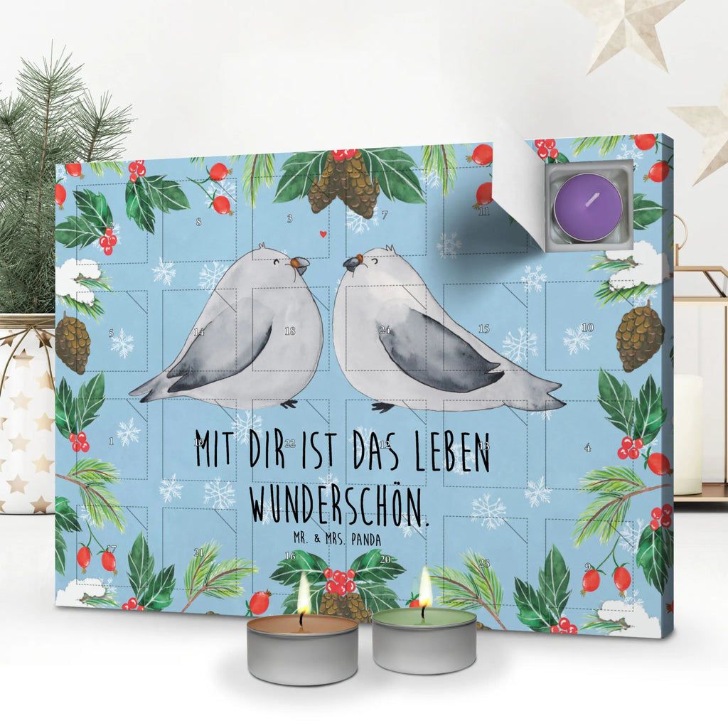 Scented candle advent calendar Turtledoves in love Loving, Two, gift for him, gift for her, Love gift, Together, anniversary gift, Proposal of marriage, Marriage, Turtledove, Wedding anniversary, Doves, Proof of love, Engaged, Gift Friend, Married, In love, Gift Wedding, Anniversary, Friend, Gift Girlfriend, Turtle doves, Girlfriend