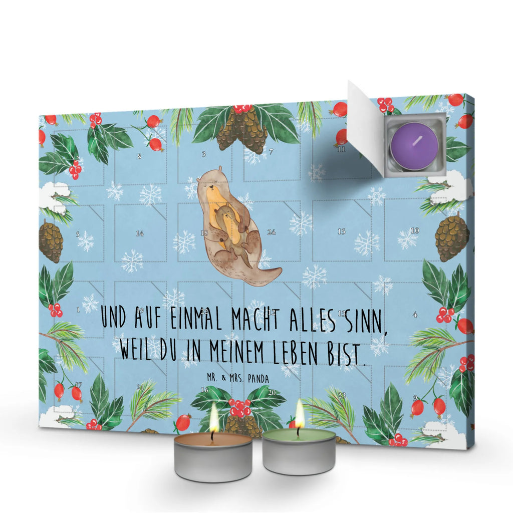 Scented candle advent calendar otter child animal lover, mammal, marten, otter gifts, sea otter, animal, European otter, water, baby otter, gift ideas for animal lovers, water animal, gifts for people in love, aquatic animal, water mammal, predator, Otter Sea Otter Lake Otter