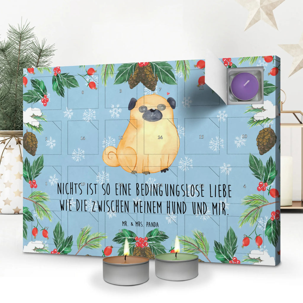 Scented candle advent calendar Pug dog breed, hound, bag with dog print, mutt, what do you give a dog lover, dog mama, Christmas gifts for dogs, dog decorative items, funny gifts for dog owners, dog sayings, love dogs, woof, love for dogs, gifts for dogs, dog love, Pug