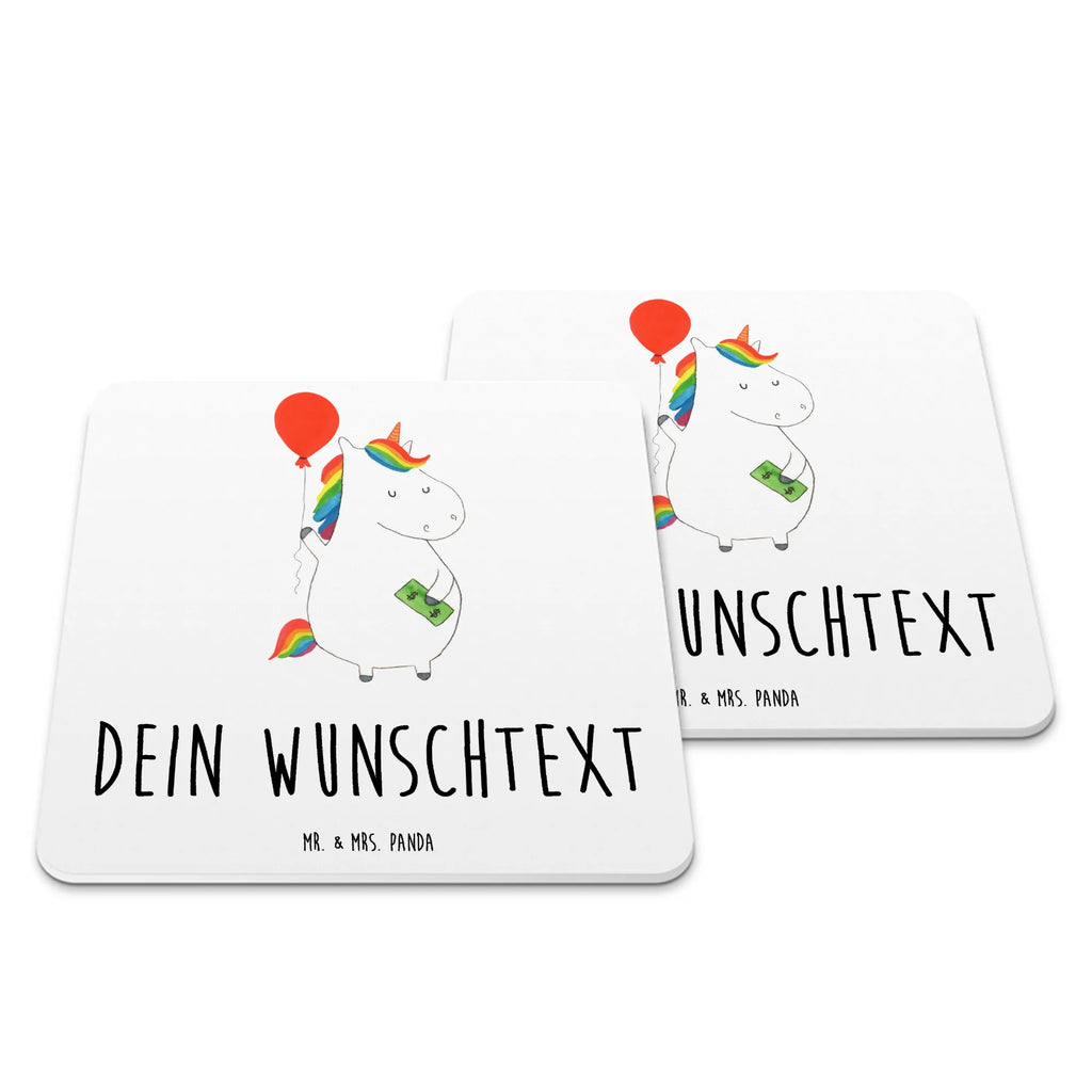 Personalised Coaster Set unicorn balloon Untersetzer Set, Untersetzer mit Namen, Untersetzer, Untersetzer mit Sprüchen, Kunststoff Untersetzer, Personalisierte Untersetzer, Untersetzer Bedruckt, Glasuntersetzer, Untersetzer Personalisiert, Untersetzer für Tassen, Unicorn, Einhorn, Einhörner, Einhorn Deko, Geschenk, Freude, Luftballon, Lebenslust, Geld, Freundin