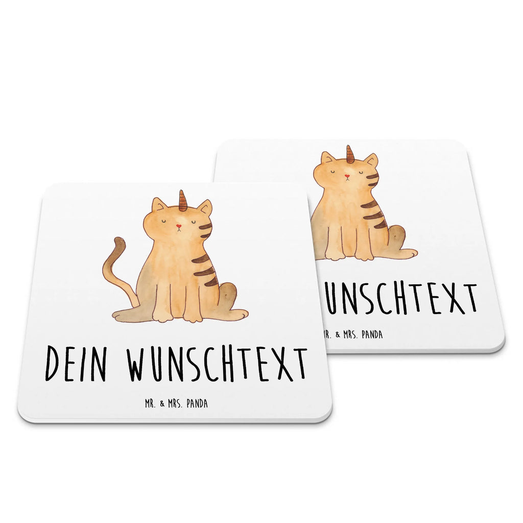 Personalisiertes Untersetzer Set Einhorn Katze Personalisierte Untersetzer, Einhorn, Einhörner, Einhorn Deko, Unicorn, Katzer, Mieze, Regenbogen, Glitzer, Einhornpower, Erwachsenwerden, Katze, Katzenhorn, Einhornkatze, Kittyhorn