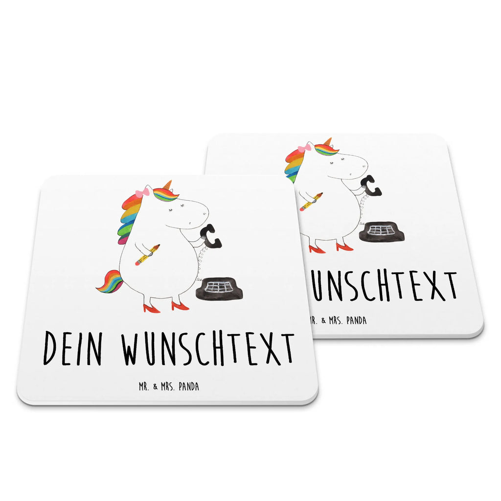 Personalisiertes Untersetzer Set Einhorn Sekretärin Personalisierte Untersetzer, Einhorn, Einhörner, Einhorn Deko, Unicorn, Sekretärin, Büro, Rechtsanwältin, Rechtsanwaltsgehilfin, Steuerbüro, Steuerkanzlei, Bürokraft, Bürohilfe