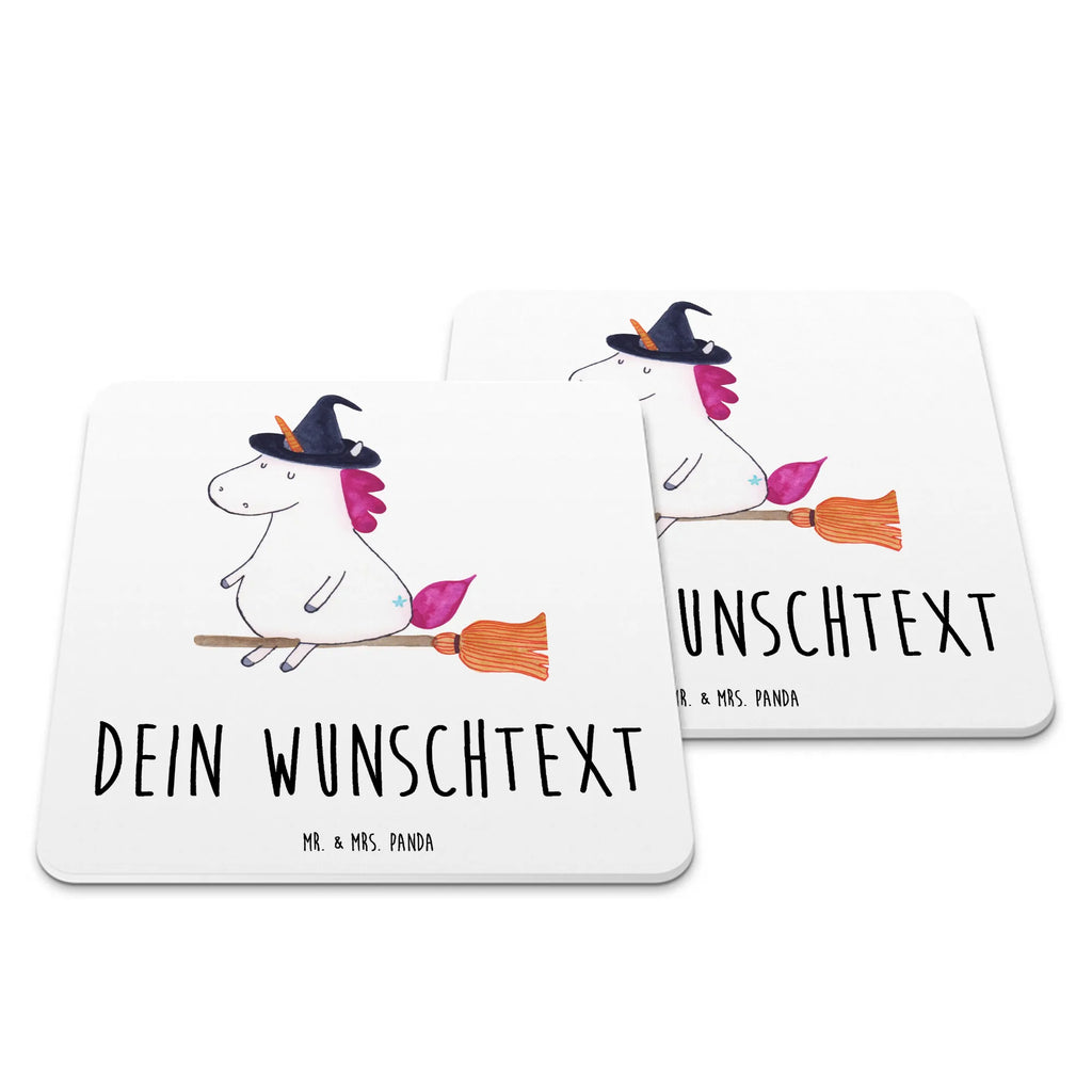 Personalised Coaster Set unicorn Witch Personalisierte Untersetzer, Einhorn, Einhörner, Einhorn Deko, Unicorn, Frau, Ehefrau, Hexe, Teufel, Engel, Verrückte, Freundin, Leben, Zicke
