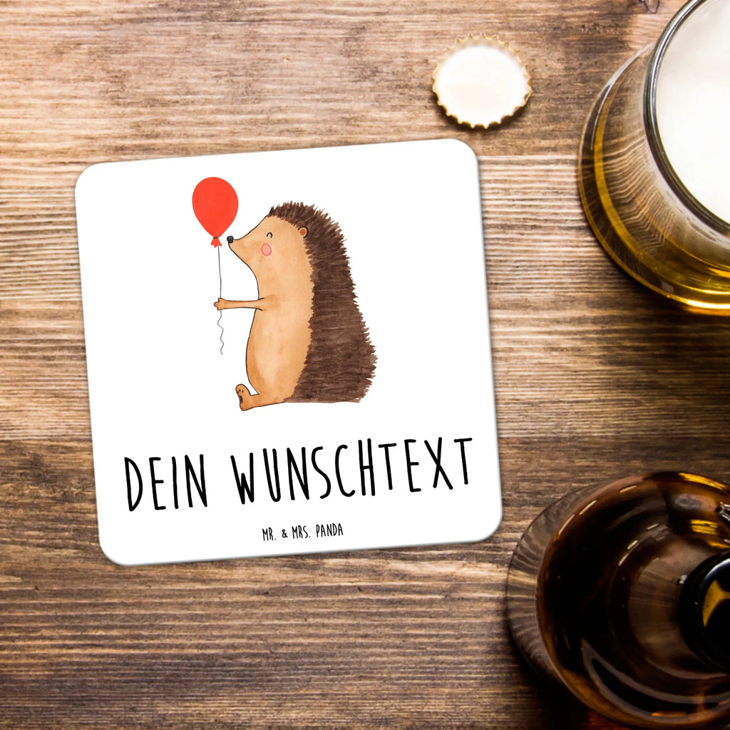 Personalised Coaster Set Hedgehog balloon Personalisierte Untersetzer, Glasuntersetzer, Kunststoff Untersetzer, Untersetzer Bedruckt, Untersetzer mit Sprüchen, Untersetzer Personalisiert, Untersetzer Set, Untersetzer mit Namen, Untersetzer, Untersetzer für Tassen, Tiere, Lustige Sprüche, Gute Laune, Tiermotive, Geburtstag, Glückwunsch, Geburtstagskind, Igel, Happy Birthday, Ballon, Herzlichen Glückwunsch