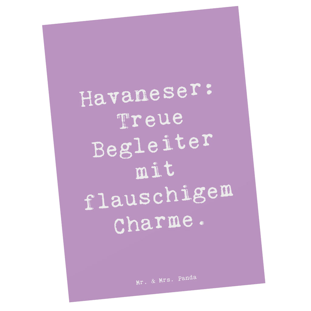 Postcard Saying Havaneser: Treue Begleiter mit flauschigem Charme. Geburtstagskarte, Karte, Ansichtskarten, Ansichtskarte, Einladung, Dankeskarte, Grußkarte, Einladungskarte, Einladung Geburtstag, Geschenkkarte, Postkarte, Einladungskarten Geburtstag, Hund, Hunderasse, Rassehund, Hundebesitzer, Geschenk, Tierfreund, Schenken, Welpe