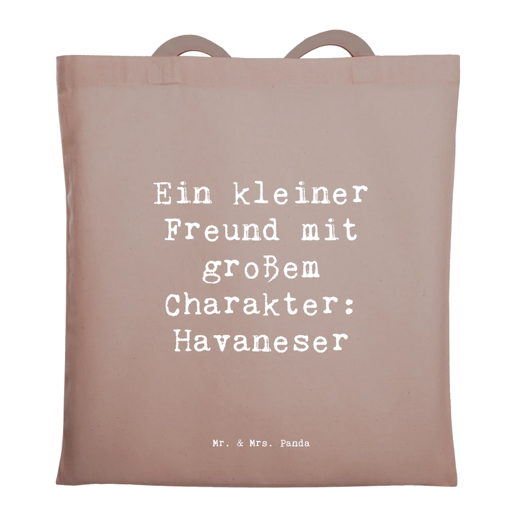 Tote bag Saying Ein kleiner Freund mit großem Charakter: Havaneser Strandtasche, Beuteltasche, Jutebeutel, Stoffbeutel, Einkaufstüte, Shopper, Tasche, Jutetasche, Umhängetasche, Beutel, Laptoptasche, Schultertasche, Einkaufstasche, Badetasche, Stofftasche, Tragetasche, Hund, Hunderasse, Rassehund, Hundebesitzer, Geschenk, Tierfreund, Schenken, Welpe