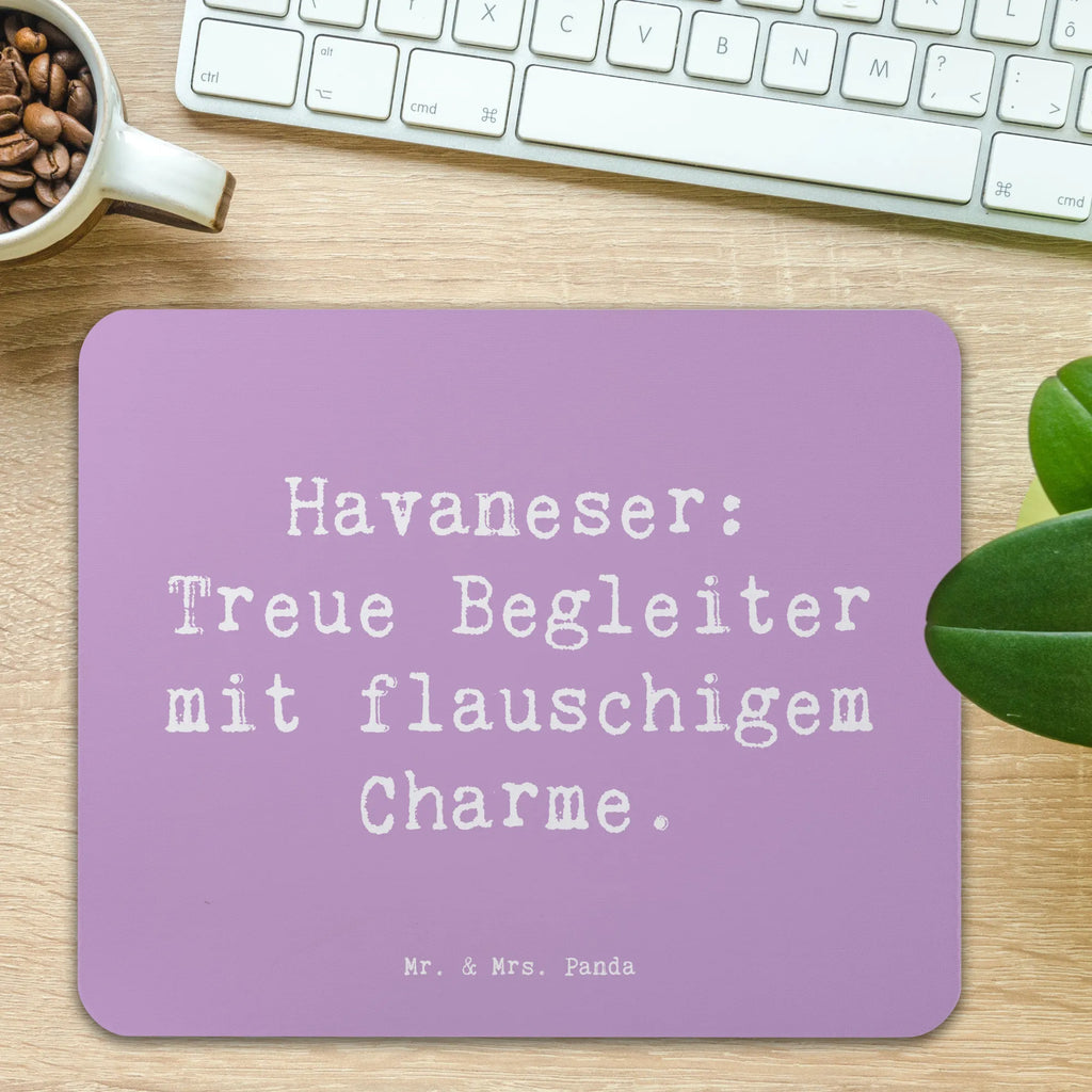 Mouse mat Saying Havaneser: Treue Begleiter mit flauschigem Charme. Mauspad Büro, Büroausstattung, Arbeitszimmer, Mauspad, Computer zubehör, Mousepad, Mausunterlage, Einzigartiges Mauspad, PC Zubehör, Designer Mauspad, Hund, Hunderasse, Rassehund, Hundebesitzer, Geschenk, Tierfreund, Schenken, Welpe