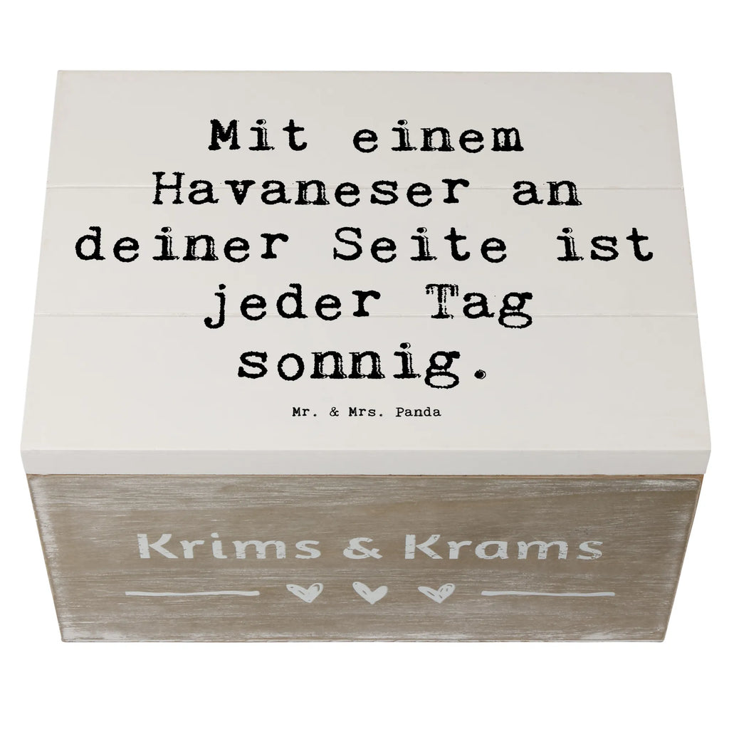 Holzkiste Spruch Havaneser Sonnenschein Schatzkiste, Geschenkdose, Kiste, Truhe, Aufbewahrungsbox, Dekokiste, Geschenkbox, Holzkiste, Erinnerungskiste, Schatulle, Erinnerungsbox, XXL, Hund, Hunderasse, Rassehund, Hundebesitzer, Geschenk, Tierfreund, Schenken, Welpe