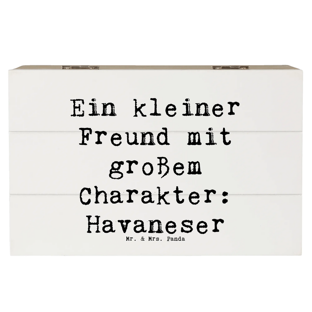 Holzkiste Spruch Havaneser Freund Truhe, Erinnerungsbox, Kiste, Holzkiste, Geschenkbox, Erinnerungskiste, XXL, Aufbewahrungsbox, Geschenkdose, Schatzkiste, Dekokiste, Schatulle, Hund, Hunderasse, Rassehund, Hundebesitzer, Geschenk, Tierfreund, Schenken, Welpe