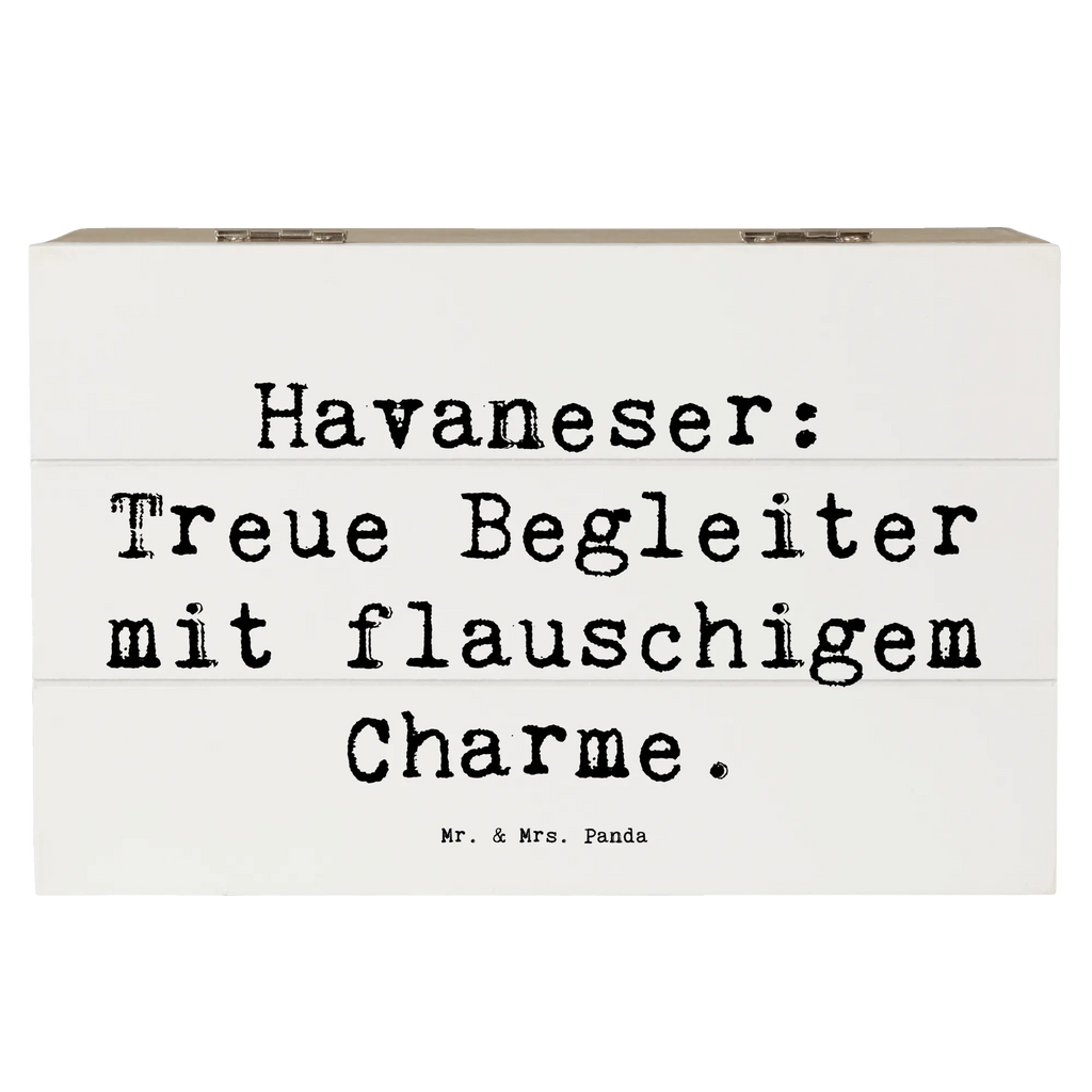 Holzkiste Spruch Havaneser Charme Geschenkdose, Erinnerungsbox, Dekokiste, Schatzkiste, Schatulle, Aufbewahrungsbox, Erinnerungskiste, Kiste, Truhe, Holzkiste, Geschenkbox, XXL, Hund, Hunderasse, Rassehund, Hundebesitzer, Geschenk, Tierfreund, Schenken, Welpe