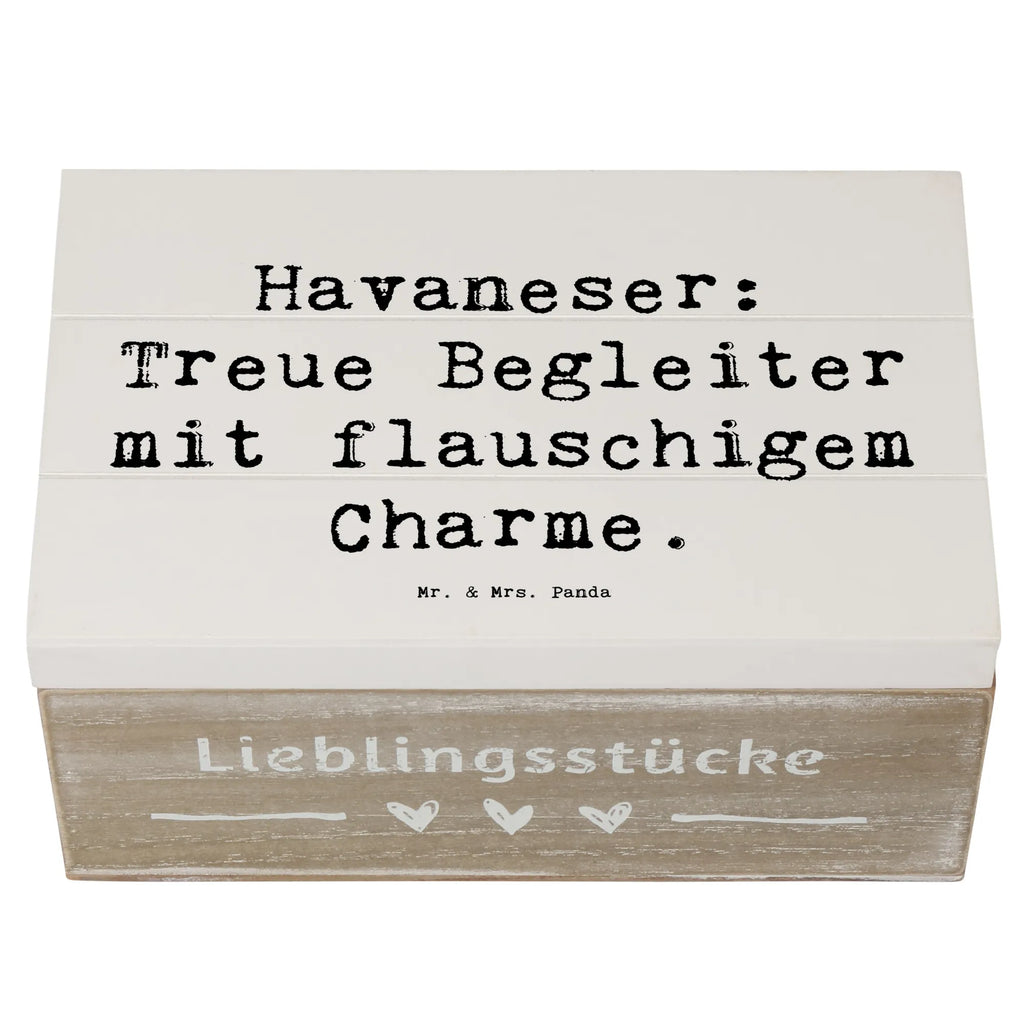 Holzkiste Spruch Havaneser Charme Geschenkdose, Erinnerungsbox, Dekokiste, Schatzkiste, Schatulle, Aufbewahrungsbox, Erinnerungskiste, Kiste, Truhe, Holzkiste, Geschenkbox, XXL, Hund, Hunderasse, Rassehund, Hundebesitzer, Geschenk, Tierfreund, Schenken, Welpe