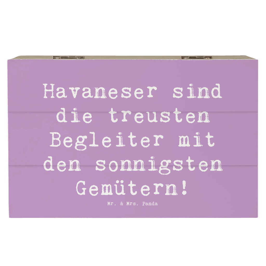 Holzkiste Spruch Havaneser Begleiter Aufbewahrungsbox, Holzkiste, Dekokiste, Geschenkbox, Erinnerungsbox, Schatulle, Schatzkiste, XXL, Kiste, Truhe, Erinnerungskiste, Geschenkdose, Hund, Hunderasse, Rassehund, Hundebesitzer, Geschenk, Tierfreund, Schenken, Welpe