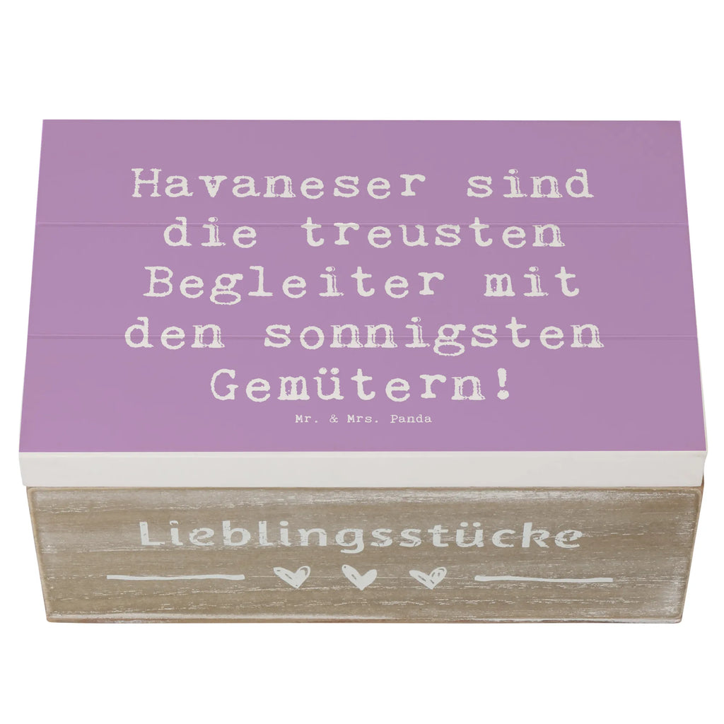 Holzkiste Spruch Havaneser Begleiter Aufbewahrungsbox, Holzkiste, Dekokiste, Geschenkbox, Erinnerungsbox, Schatulle, Schatzkiste, XXL, Kiste, Truhe, Erinnerungskiste, Geschenkdose, Hund, Hunderasse, Rassehund, Hundebesitzer, Geschenk, Tierfreund, Schenken, Welpe