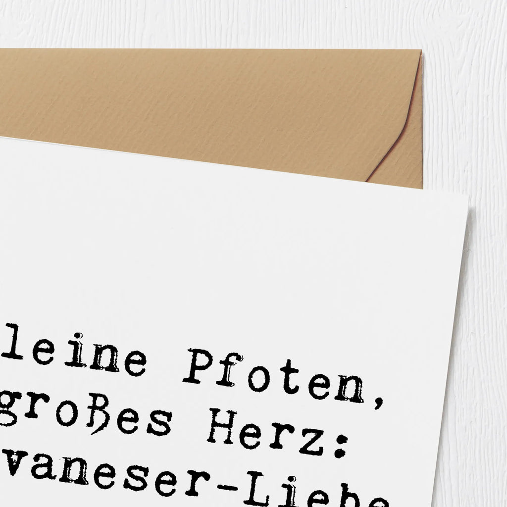 Deluxe Karte Spruch Havaneser Liebe Klappkarte, Grußkarte, Glückwunschkarte, Einladungskarte, Hochzeitskarte, Karte, Hochwertige Klappkarte, Geburtstagskarte, Hochwertige Grußkarte, Hund, Hunderasse, Rassehund, Hundebesitzer, Geschenk, Tierfreund, Schenken, Welpe