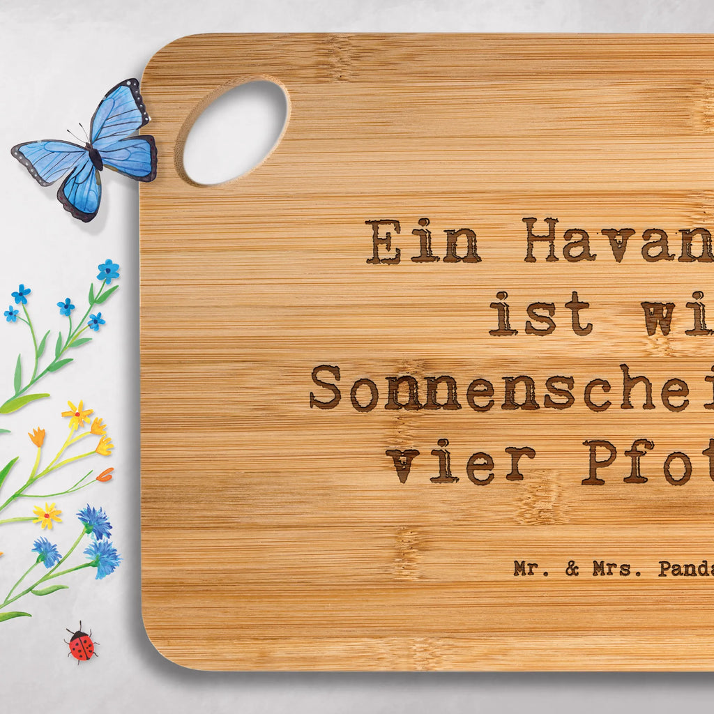 Serving board Saying Ein Havaneser ist wie Sonnenschein auf vier Pfoten. Board, breakfast board, cutting board, Dog, dog breed, purebred dog, dog owner, gift, animal lover, giving, puppy