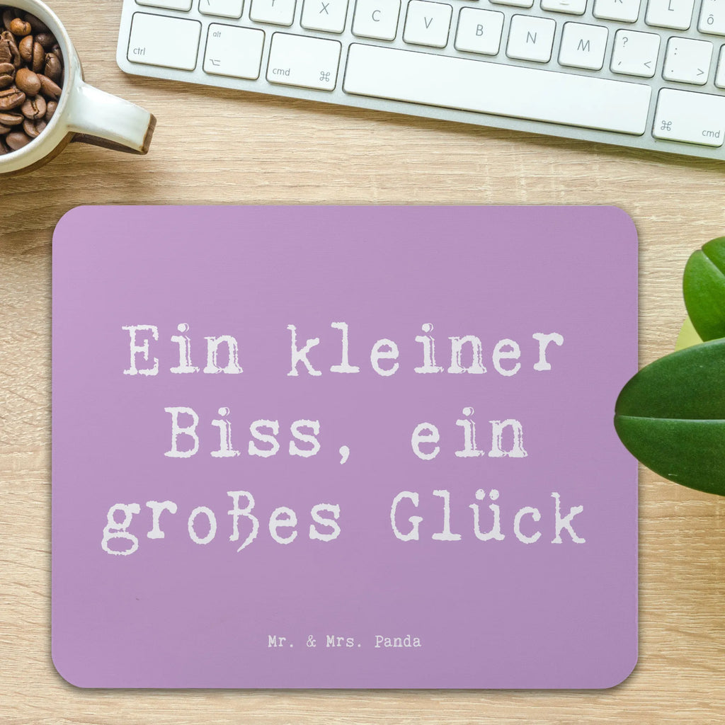 Mouse mat Saying Ein kleiner Biss, ein großes Glück Büroausstattung, Designer Mauspad, Arbeitszimmer, Mousepad, PC Zubehör, Mausunterlage, Mauspad Büro, Einzigartiges Mauspad, Mauspad, Computer zubehör, Hund, Hunderasse, Rassehund, Hundebesitzer, Geschenk, Tierfreund, Schenken, Welpe