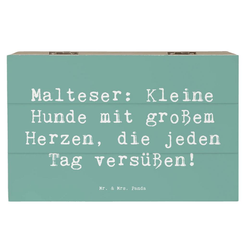 Holzkiste Spruch Malteser Herz Geschenkdose, Erinnerungskiste, XXL, Truhe, Erinnerungsbox, Dekokiste, Schatulle, Holzkiste, Aufbewahrungsbox, Kiste, Schatzkiste, Geschenkbox, Hund, Hunderasse, Rassehund, Hundebesitzer, Geschenk, Tierfreund, Schenken, Welpe