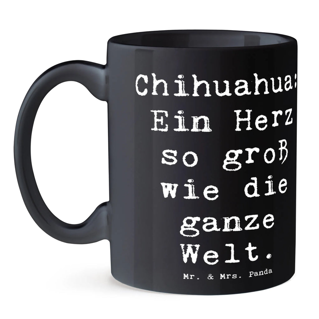 Tasse Spruch Chihuahua Herz Tasse mit Zitaten, Bürotasse, Geschenktasse, Tasse mit Motiven, Tasse, Keramiktasse, Porzellantasse, Teetasse, Kaffeetasse, Hund, Hunderasse, Rassehund, Hundebesitzer, Geschenk, Tierfreund, Schenken, Welpe